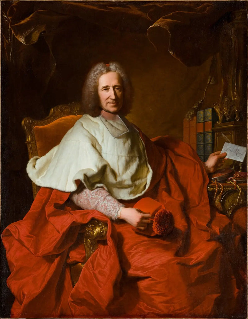 Portrett av kardinal Guillaume Dubois - Hyacinthe Rigaud