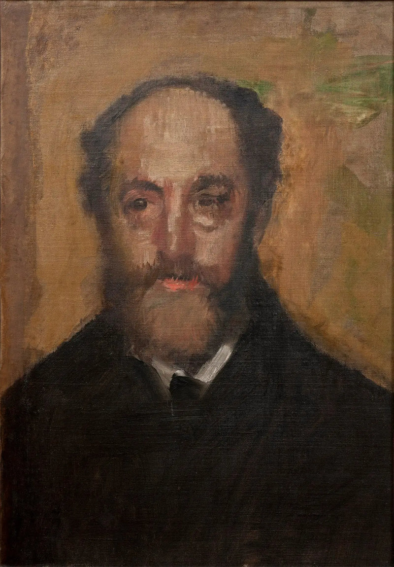 Portrett av kunstkritikeren Durand-Gréville - Edgar Degas