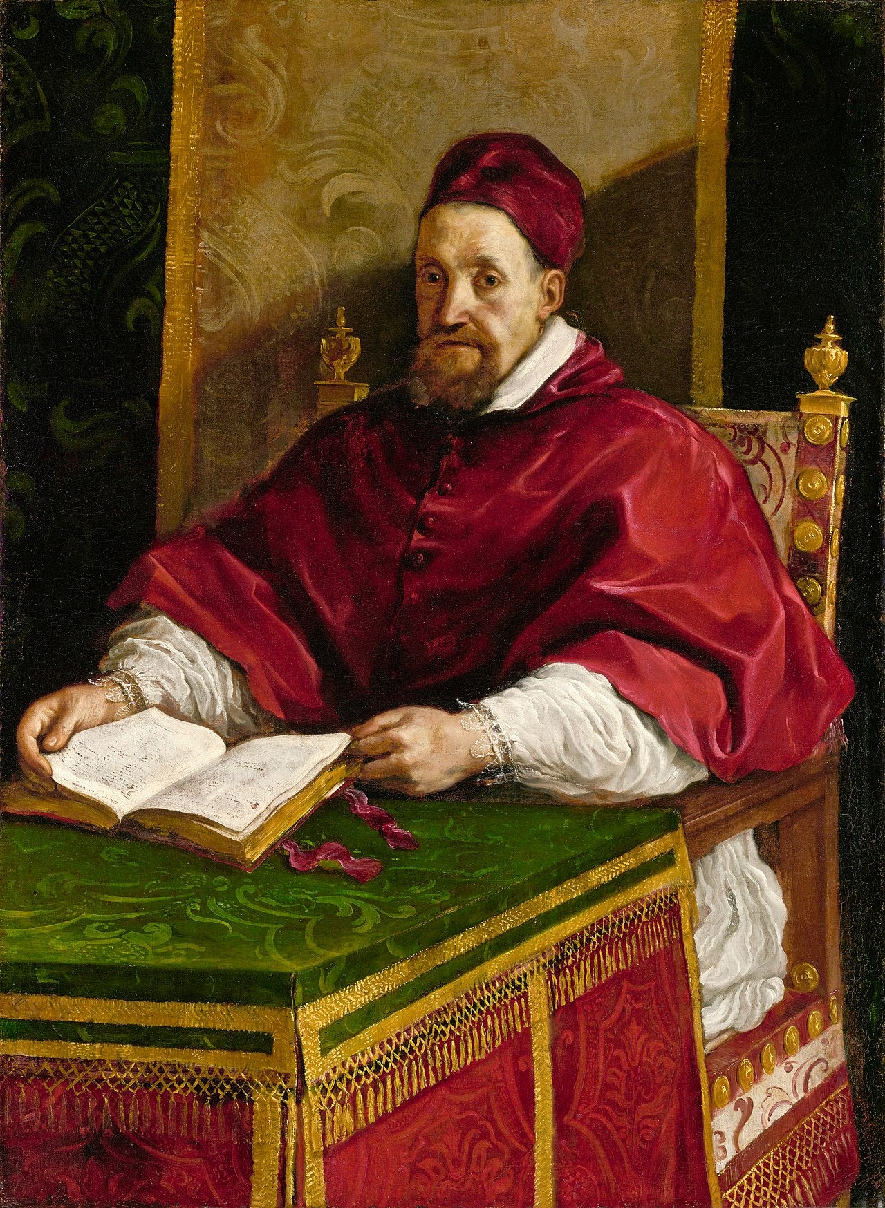 Portrait du pape Grégoire XV - Guercino - Alpha Reproduction