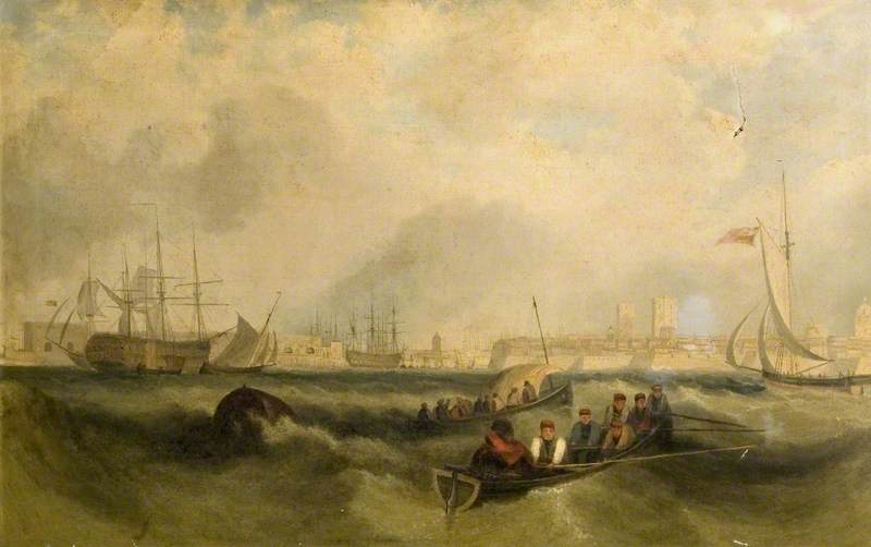 Portsmouth Harbour, Hampshire - J. M. W. Turner