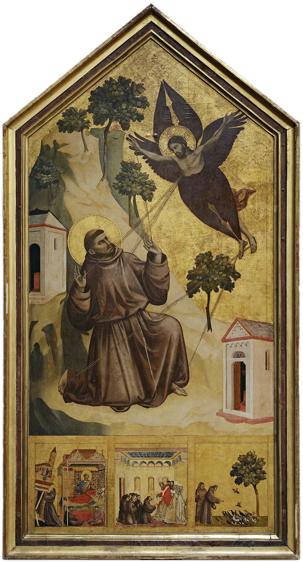 Saint François d'Assise recevant les stigmates - Giotto