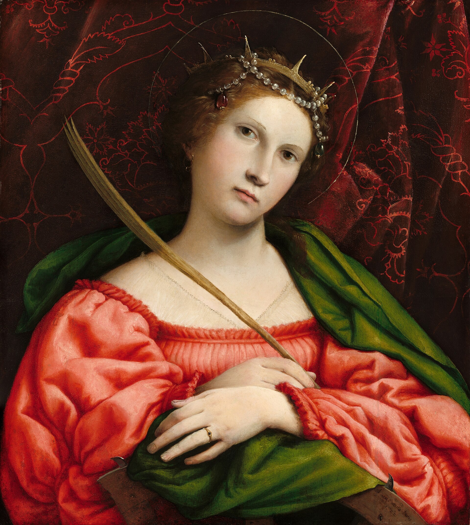 Sainte Catherine - Lorenzo Lotto - Alpha Reproduction