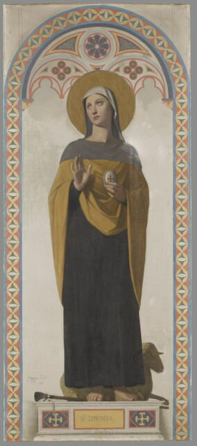 Sainte Geneviève, patronne de Paris - Jean-Auguste-Dominique Ingres