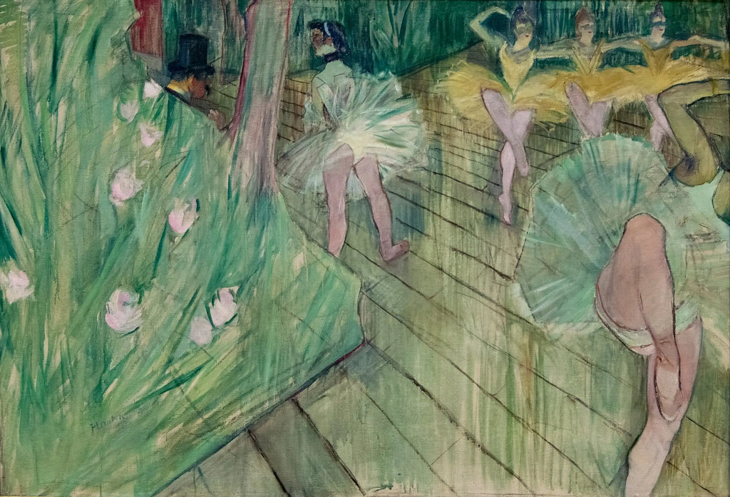 Reproduction du tableau « Scène de ballet - Henri de Toulouse-Lautrec » par Alpha Reproduction en peinture à l’huile