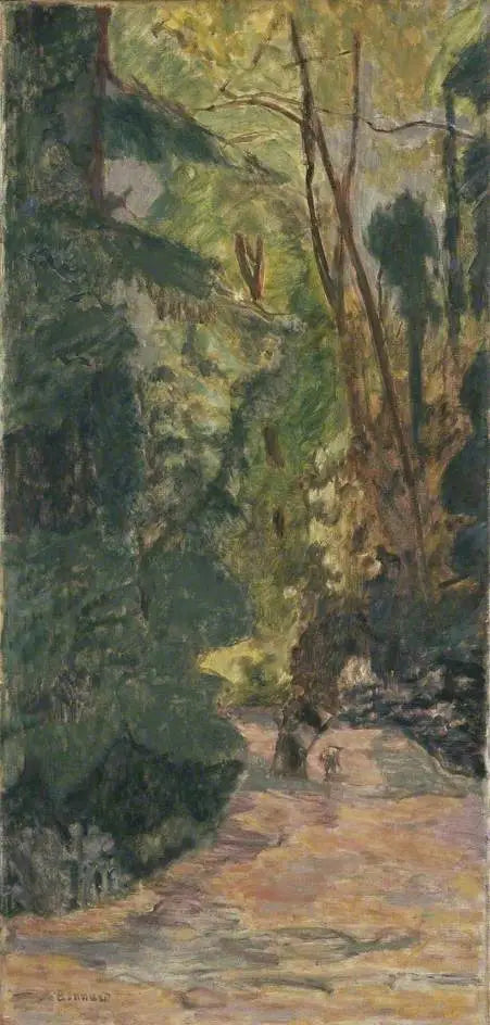 Sti i skogen - Pierre Bonnard