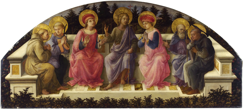 Seven Saints - Fra Filippo Lippi