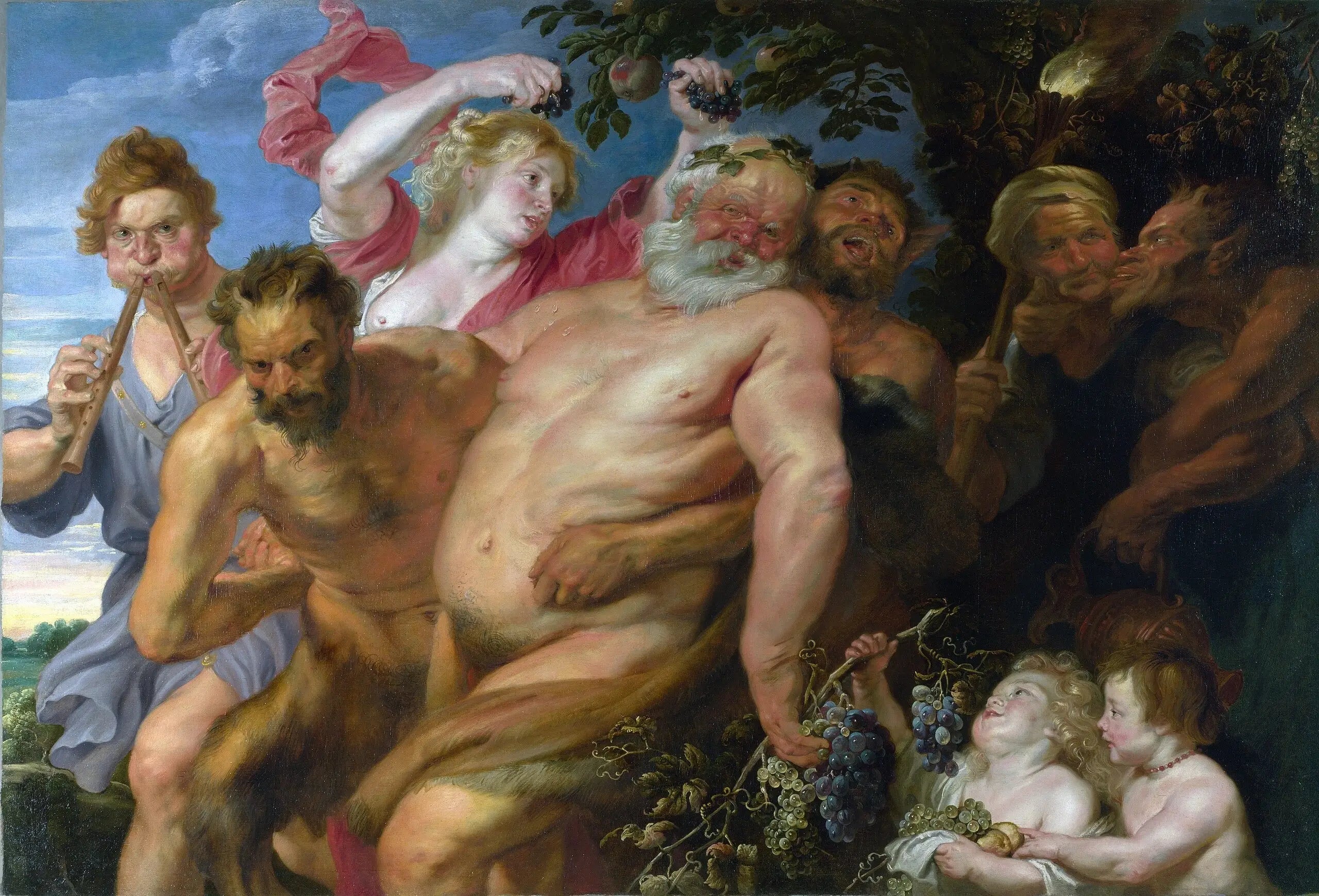 Silène ivre soutenu par des satyres - Peter Paul Rubens - Alpha Reproduction