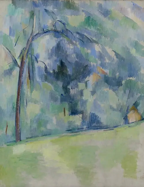 Provençalsk underskog - Paul Cézanne