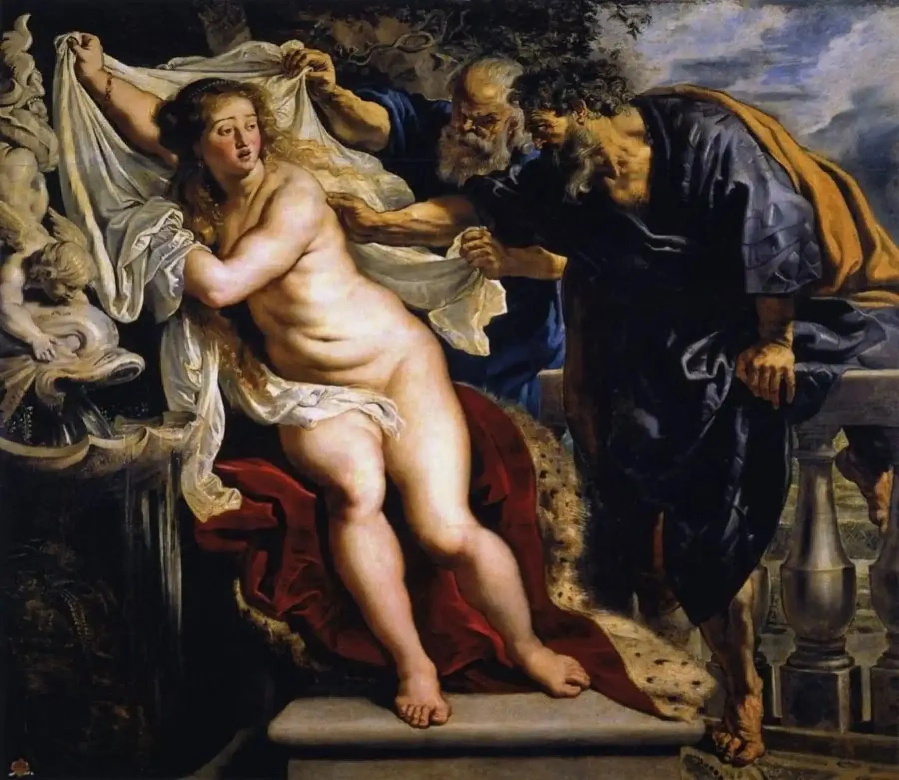 Suzanne et les vieillards - Peter Paul Rubens - Alpha Reproduction