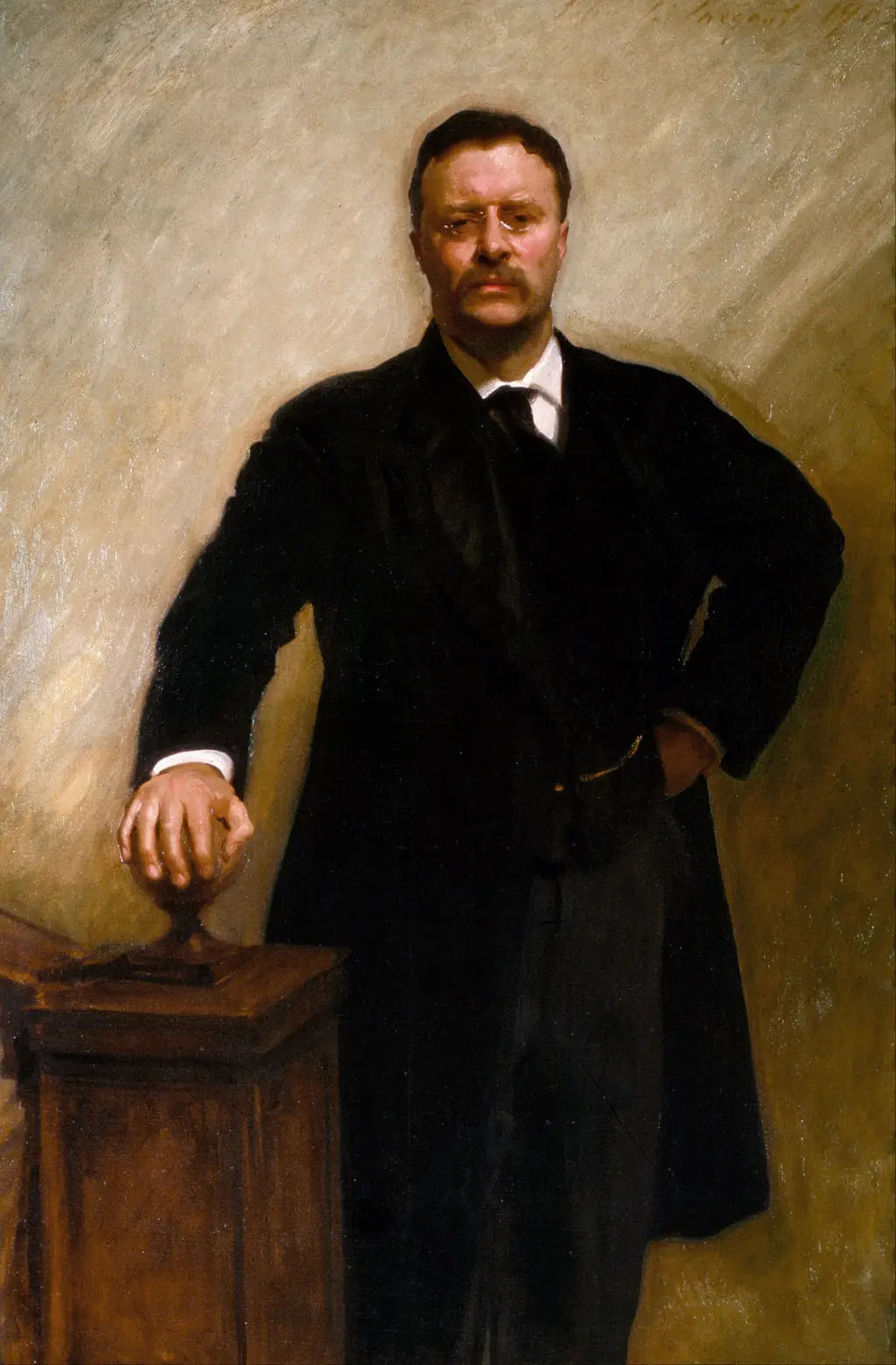 Reproduction du tableau « Théodore Roosevelt - John Singer Sargent » par Alpha Reproduction en peinture à l’huile