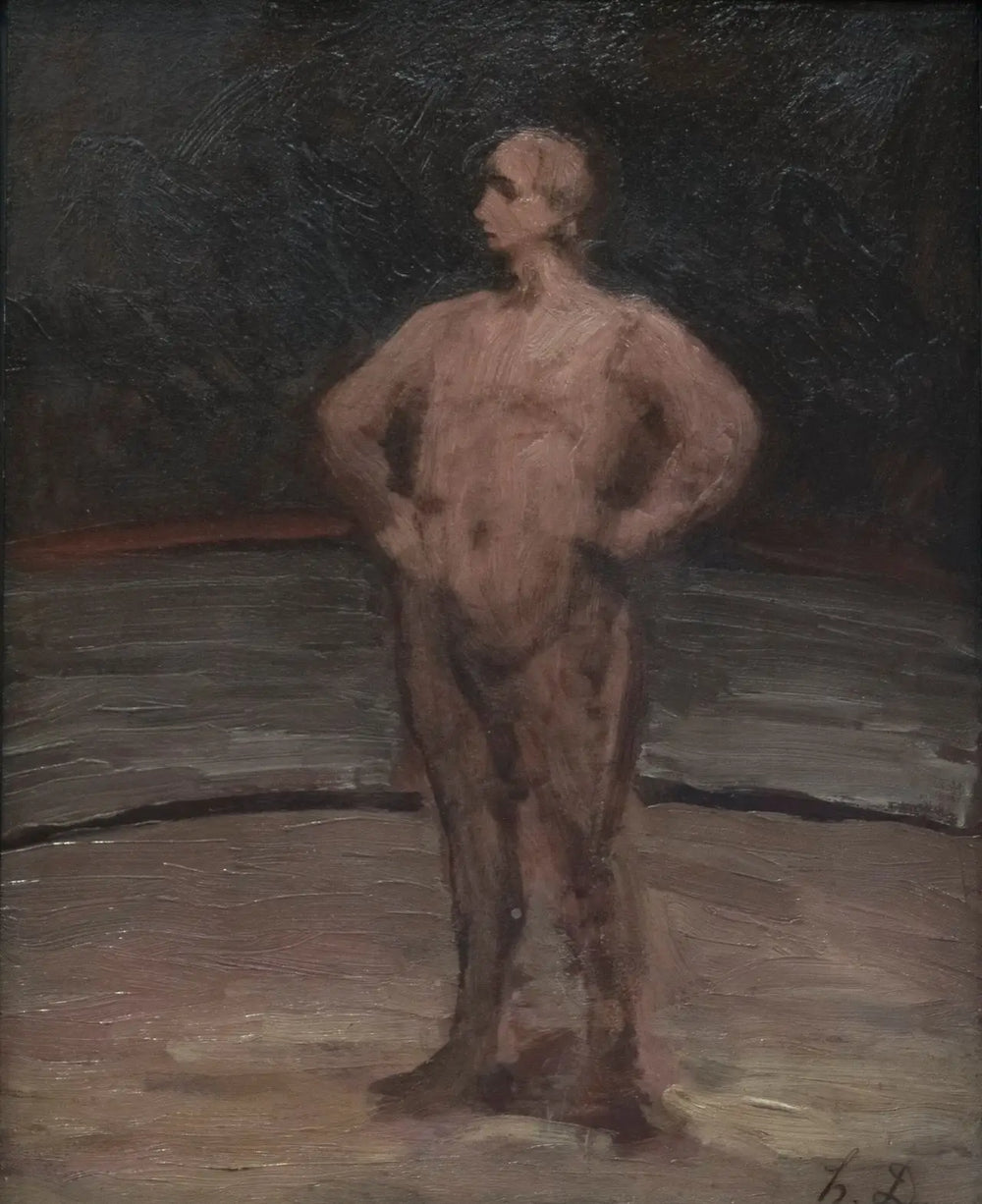 Un lutteur debout - Honoré Daumier - Alpha Reproduction