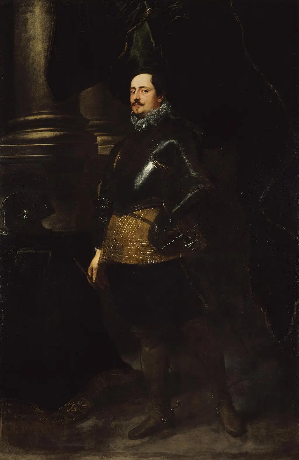 Un noble italien - Antoine van Dyck - Alpha Reproduction