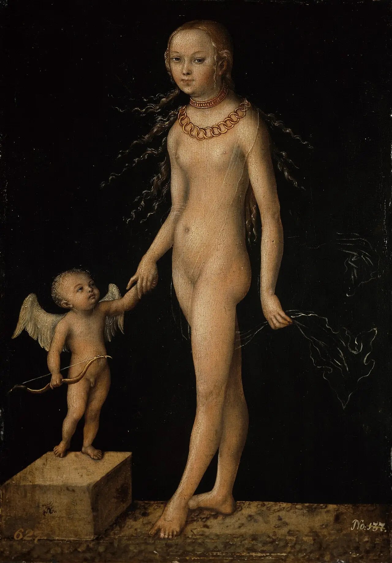 Vénus et Cupidon - Lucas Cranach the Elder - Alpha Reproduction