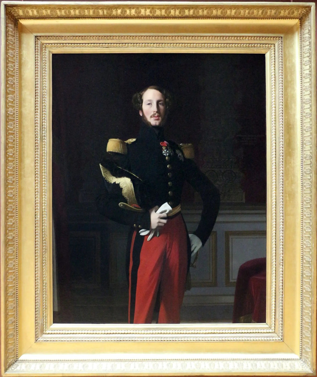 portrait de Ferdinand-Philippe duc d’Orléans - Jean-Auguste-Dominique Ingres - Alpha Reproduction