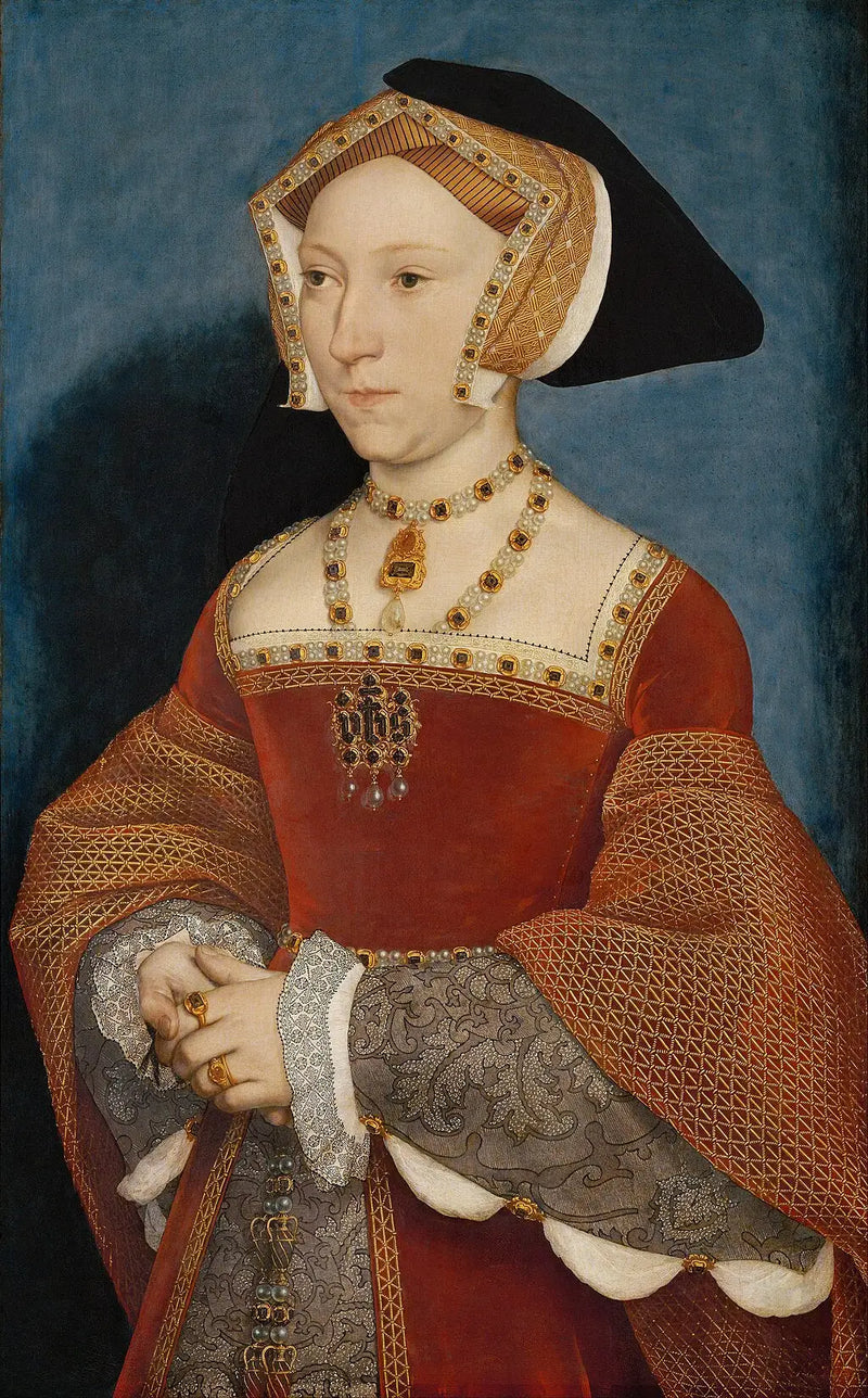 Portrett av Jane Seymour - Hans Holbein den Yngre