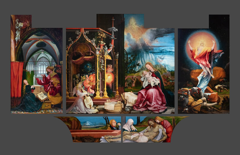 Issenheim-altar første åpning - Matthias Grünewald