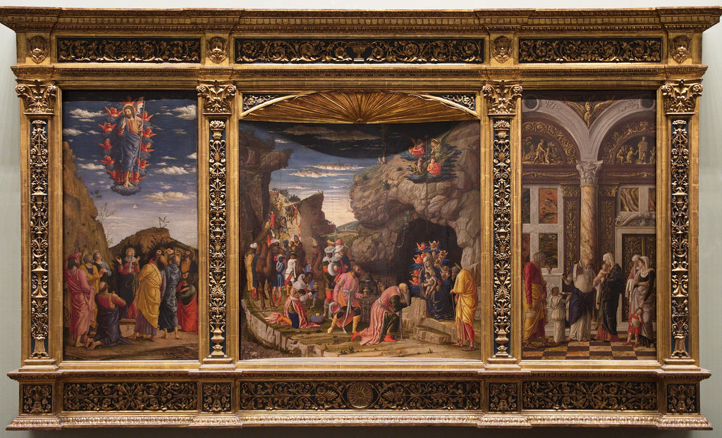 triptyque des Offices - Andrea Mantegna