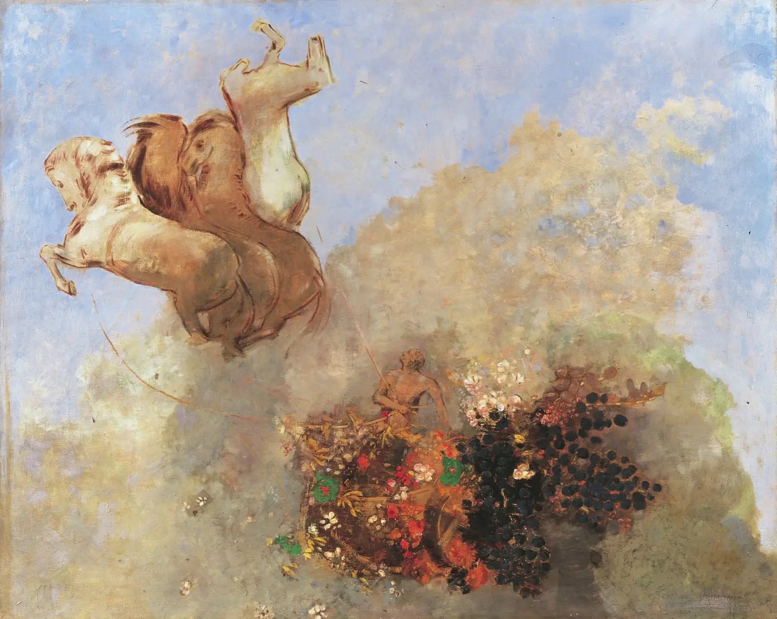 Quadrige le char d’Apollon - Odilon Redon - Alpha Reproduction