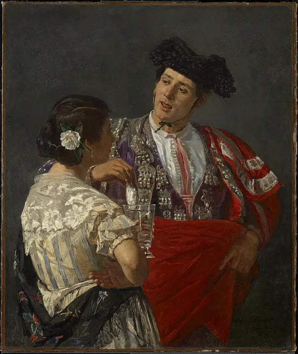 Reproduction du tableau « Offrir le Panal au torero - Mary Cassatt » par Alpha Reproduction en peinture à l’huile