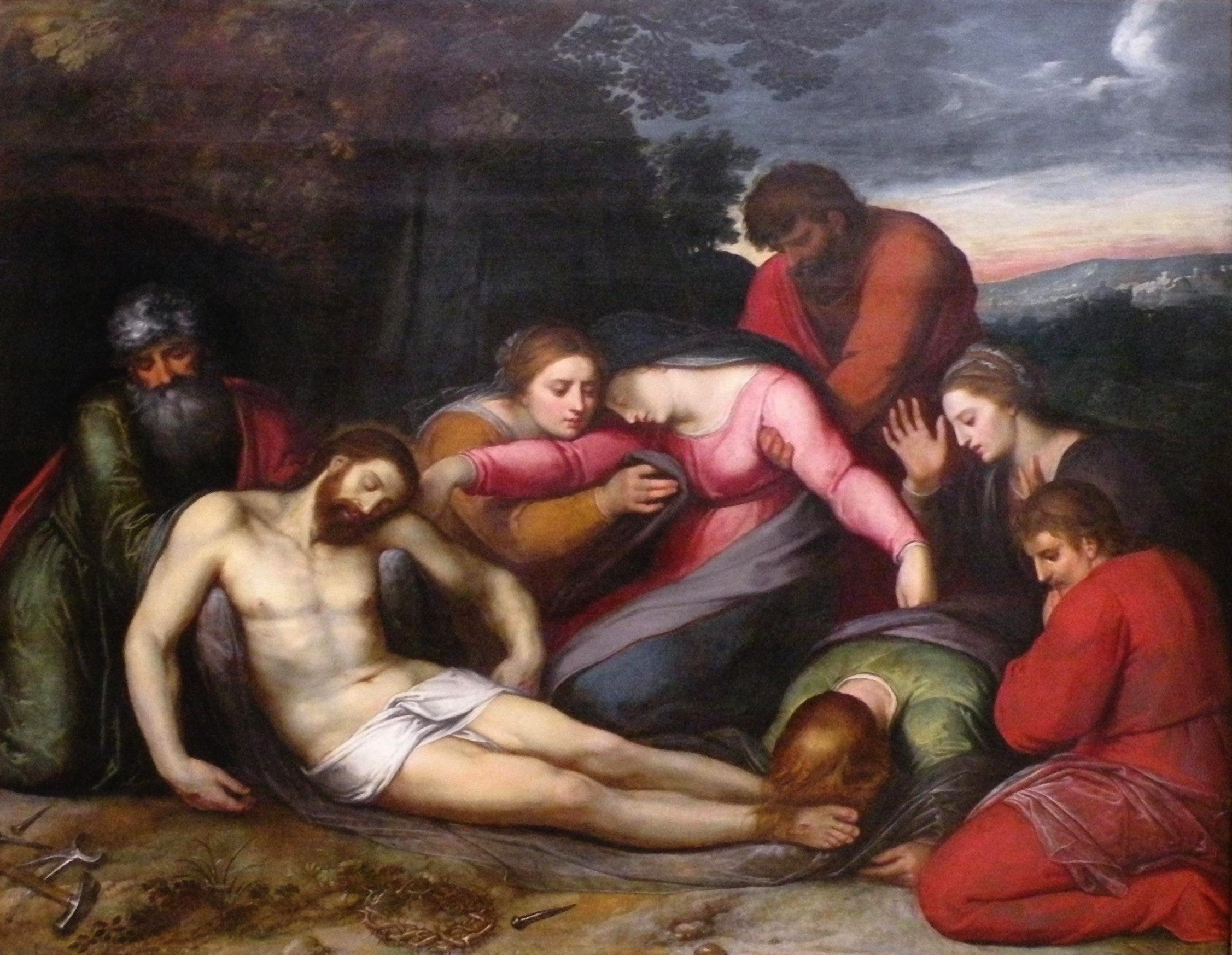 La Déploration du Christ - Peter Paul Rubens