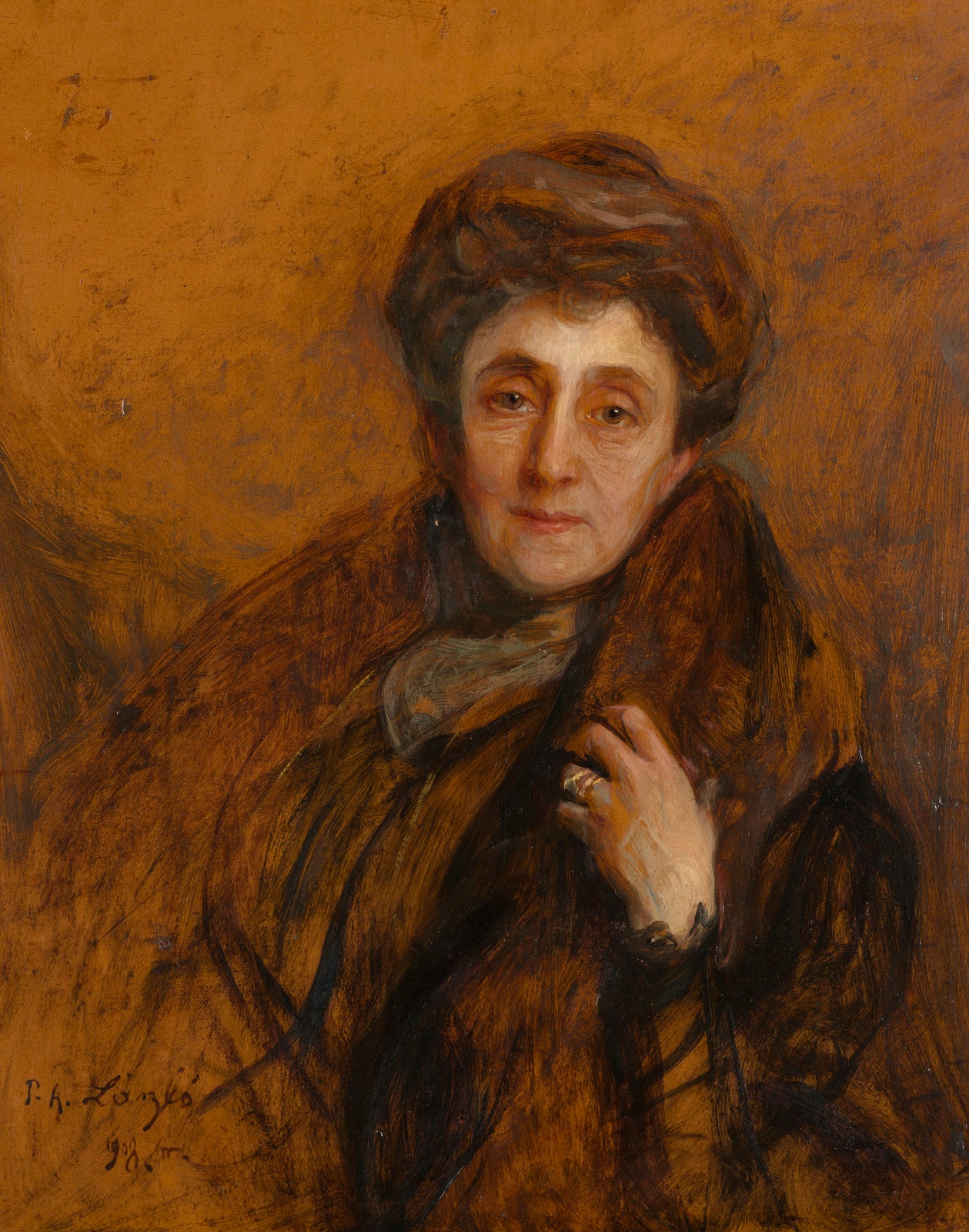 Portrait d'Adriana Jacqueline Marie Loudon (1856-1919) - Philip de László
