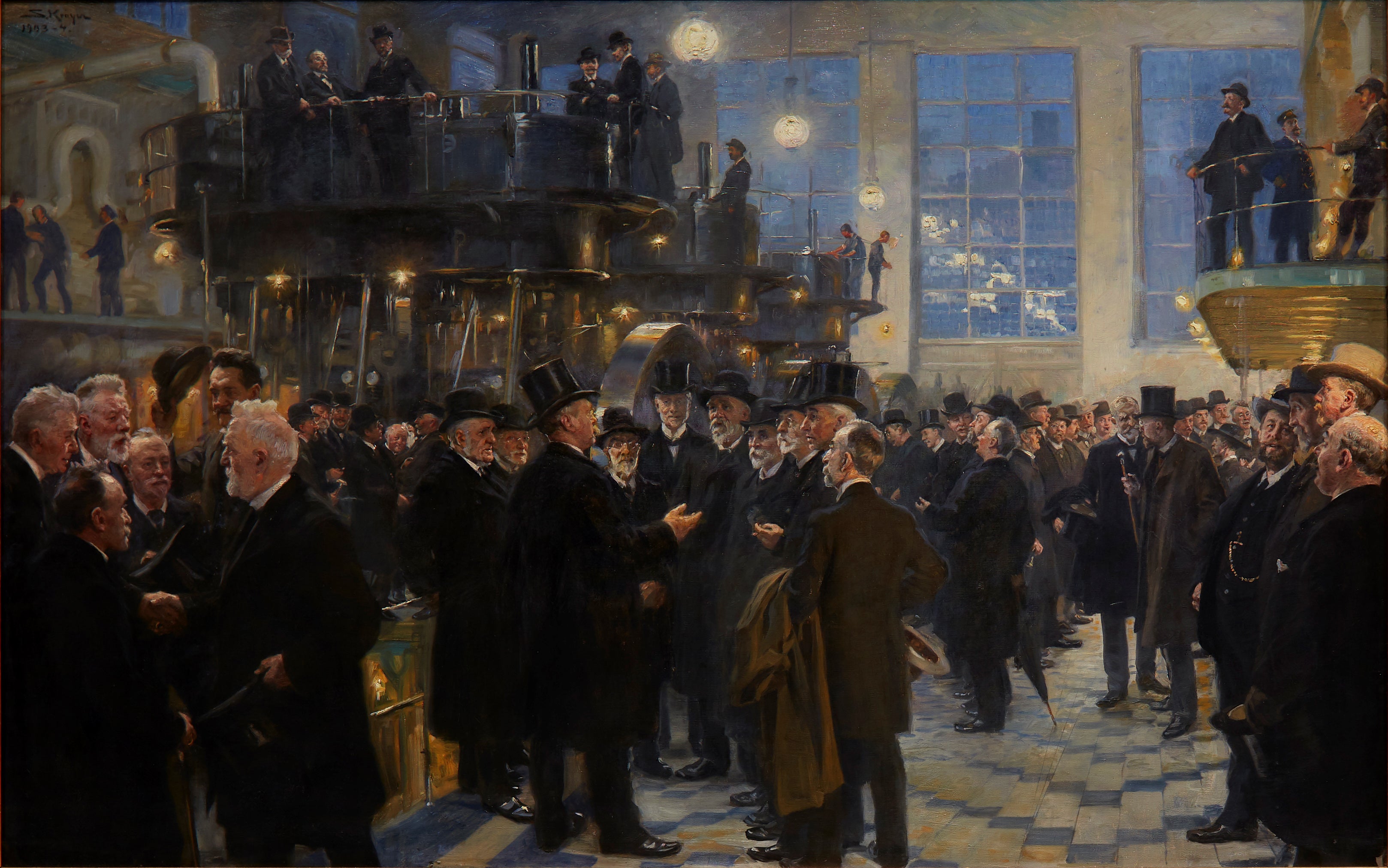 Industrimennene - Peder Severin Krøyer