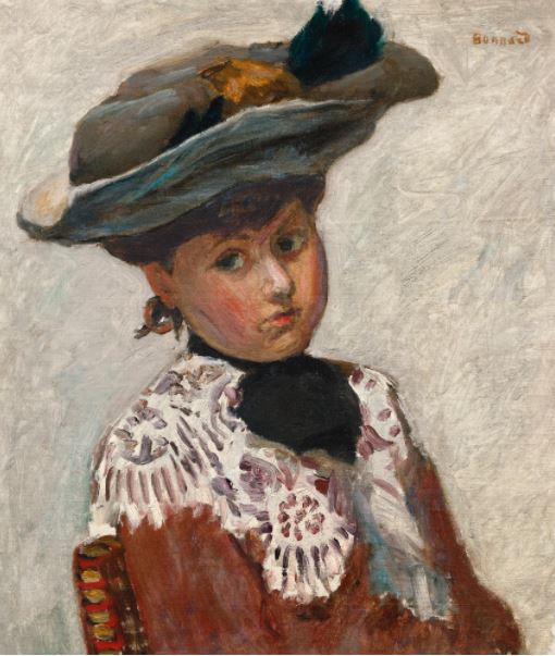 Reproduction du tableau « LE CHAPEAU - Pierre Bonnard » par Alpha Reproduction en peinture à l’huile