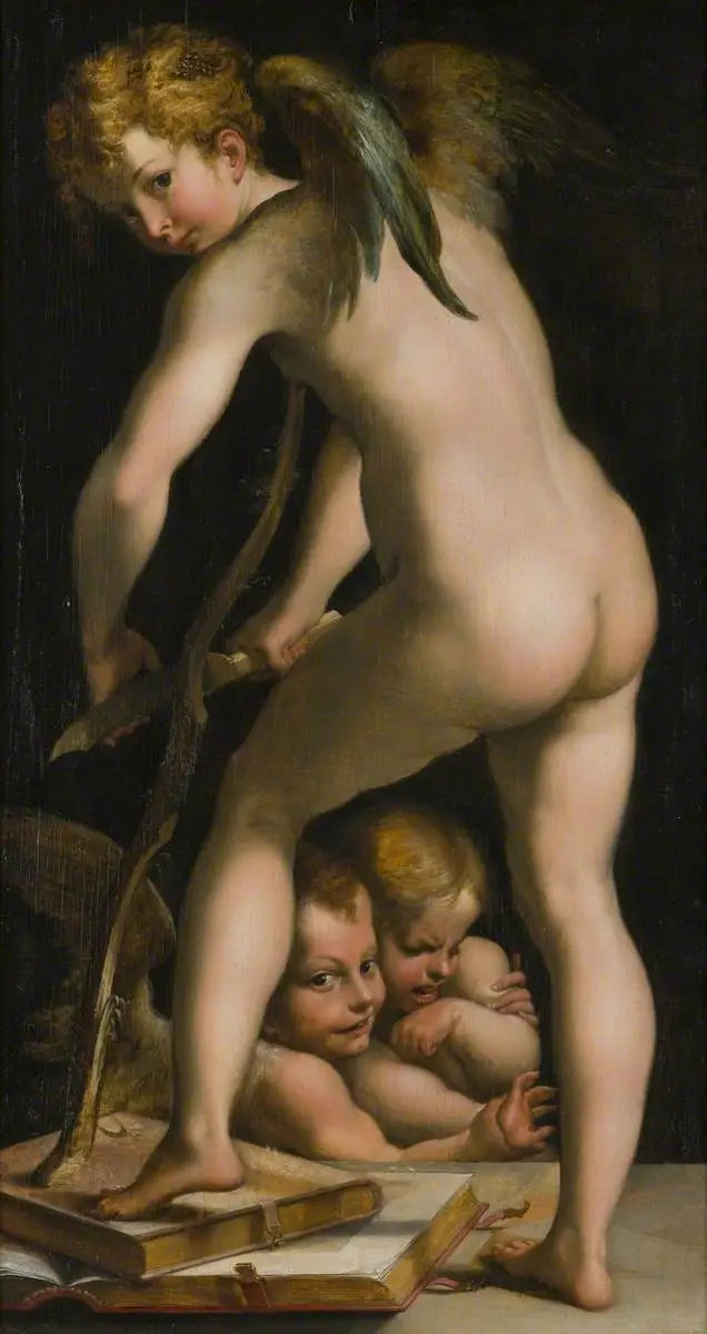 Cupidon rasant son arc - Parmigianino - Alpha Reproduction