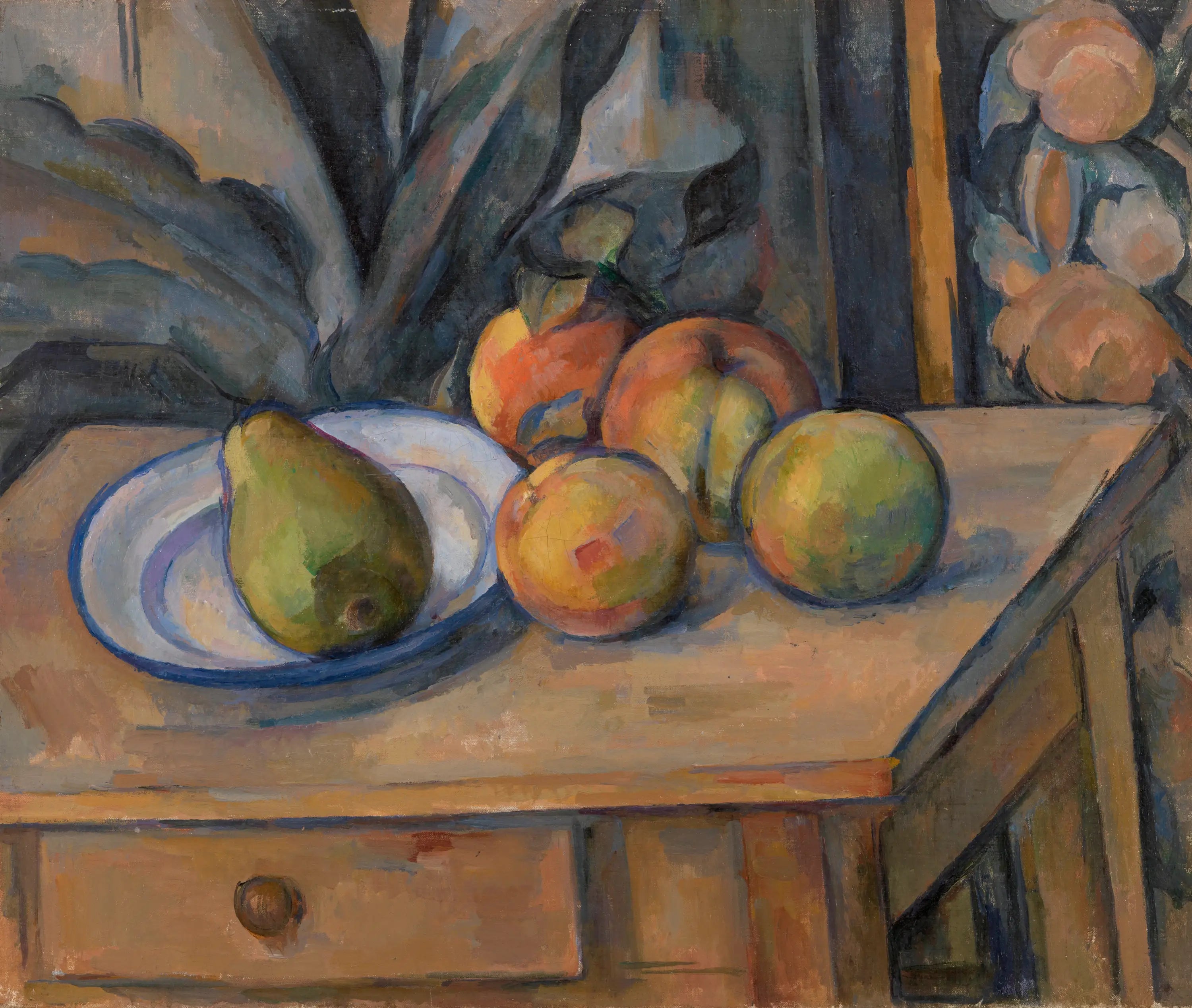 Reproduction du tableau « Grosse poire - Paul Cézanne » par Alpha Reproduction en peinture à l’huile