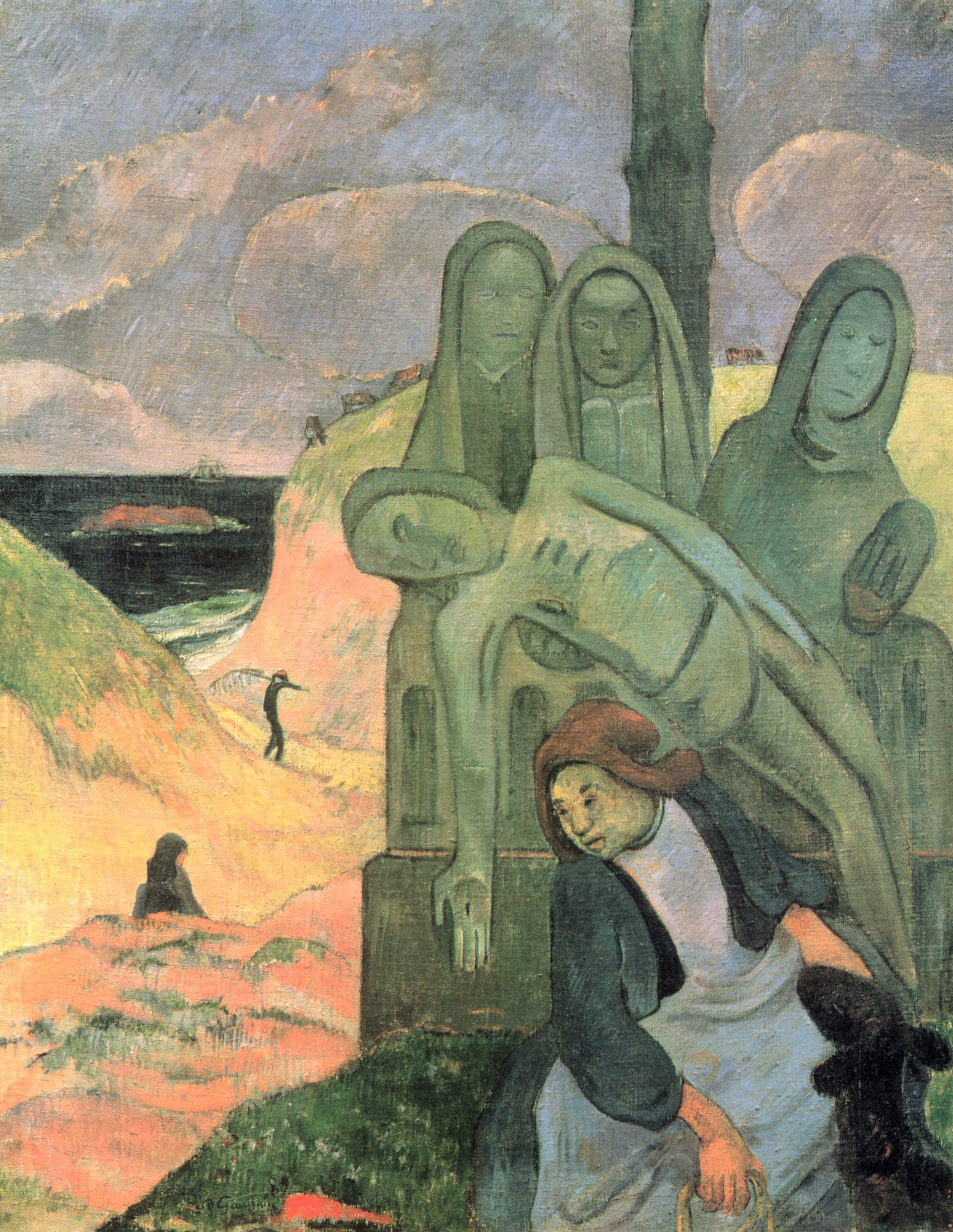 Den grønne Kristus - Paul Gauguin