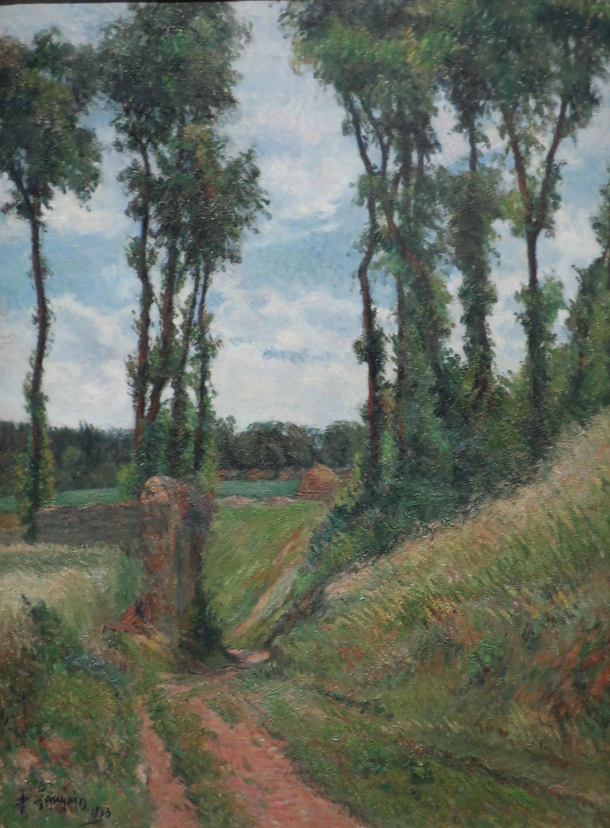 Veien til popler, Osny - Paul Gauguin