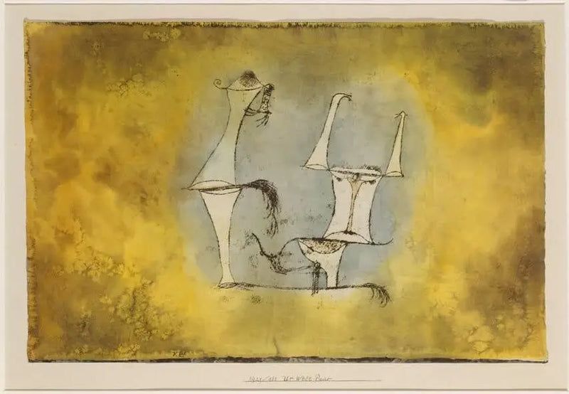 Primitiv par - Paul Klee