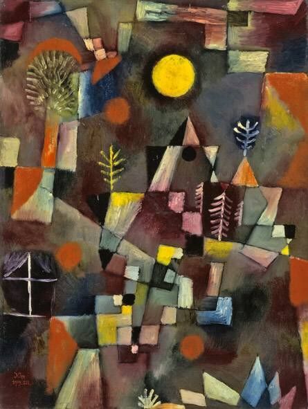 Den fulle månen - Paul Klee
