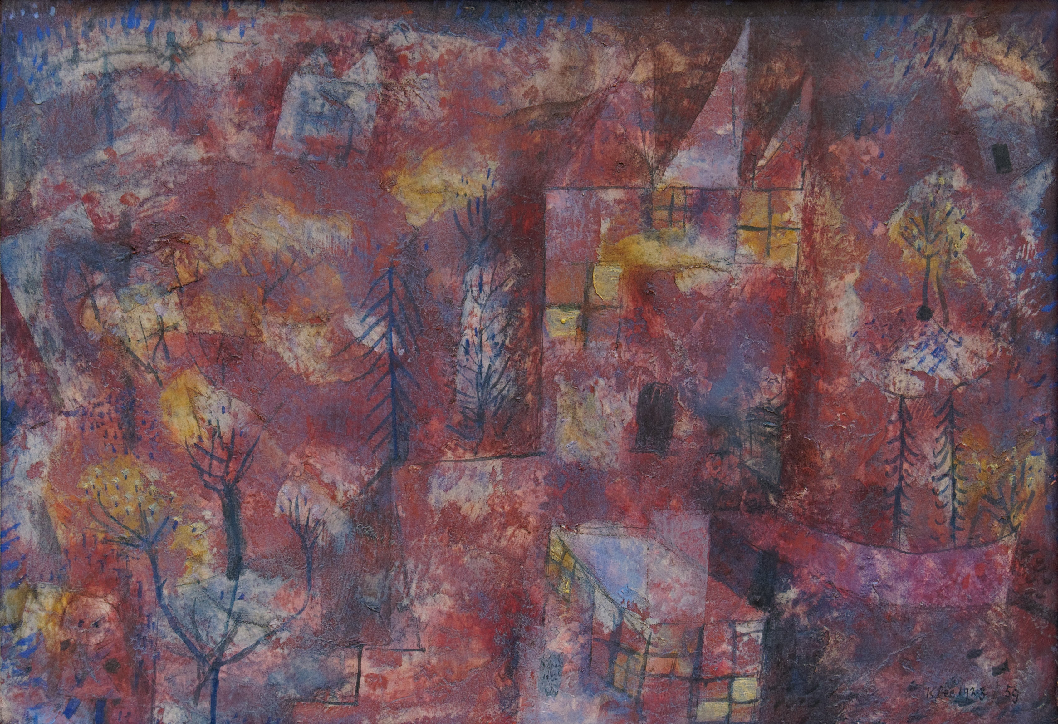 landskap med barn - Paul Klee