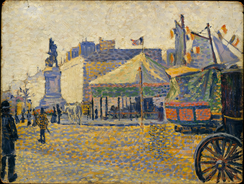 Place de Clichy - Paul Signac