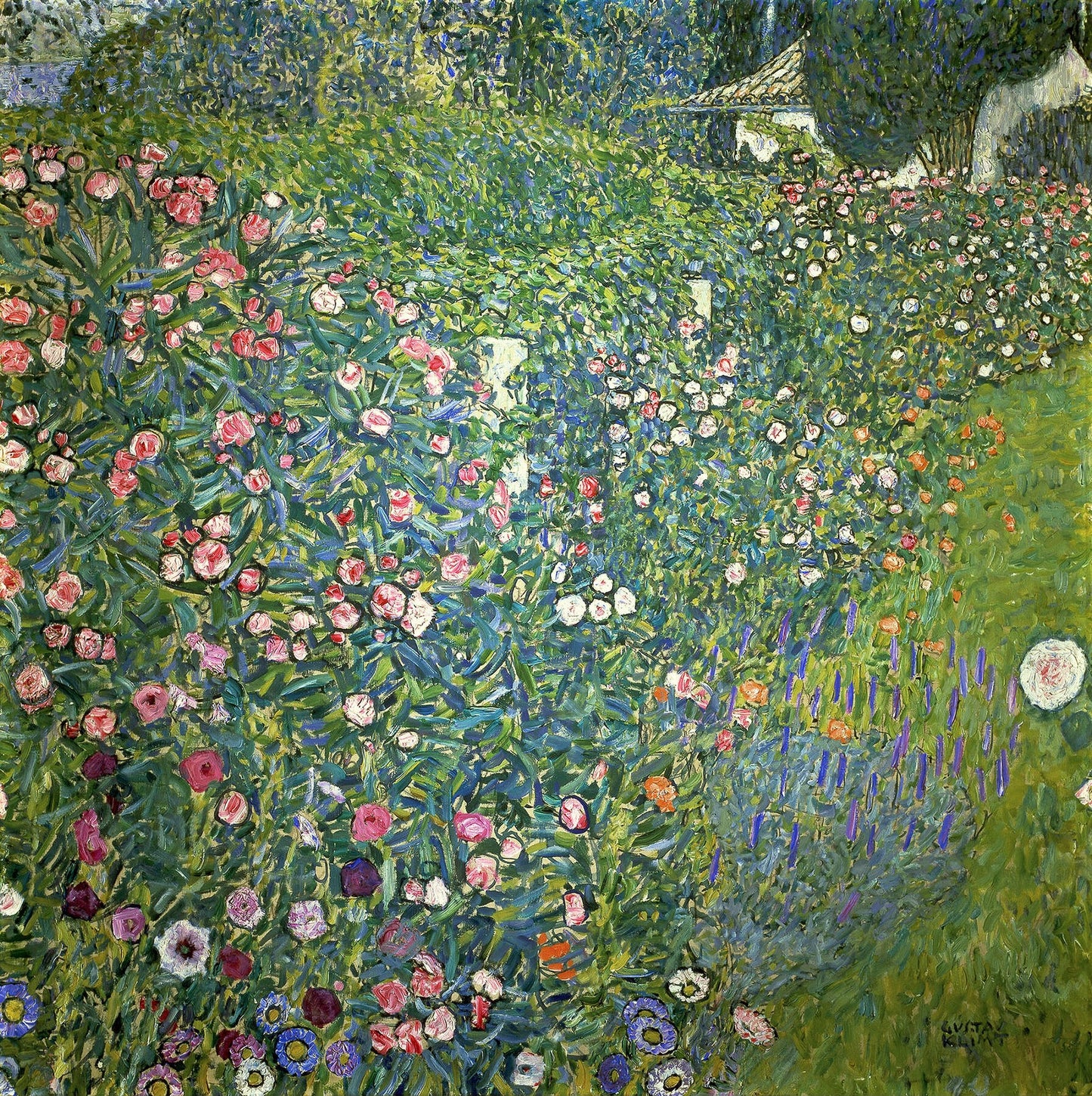 🌸🌿 Italiensk hageutsikt – Gustav Klimt (rundt 1913)