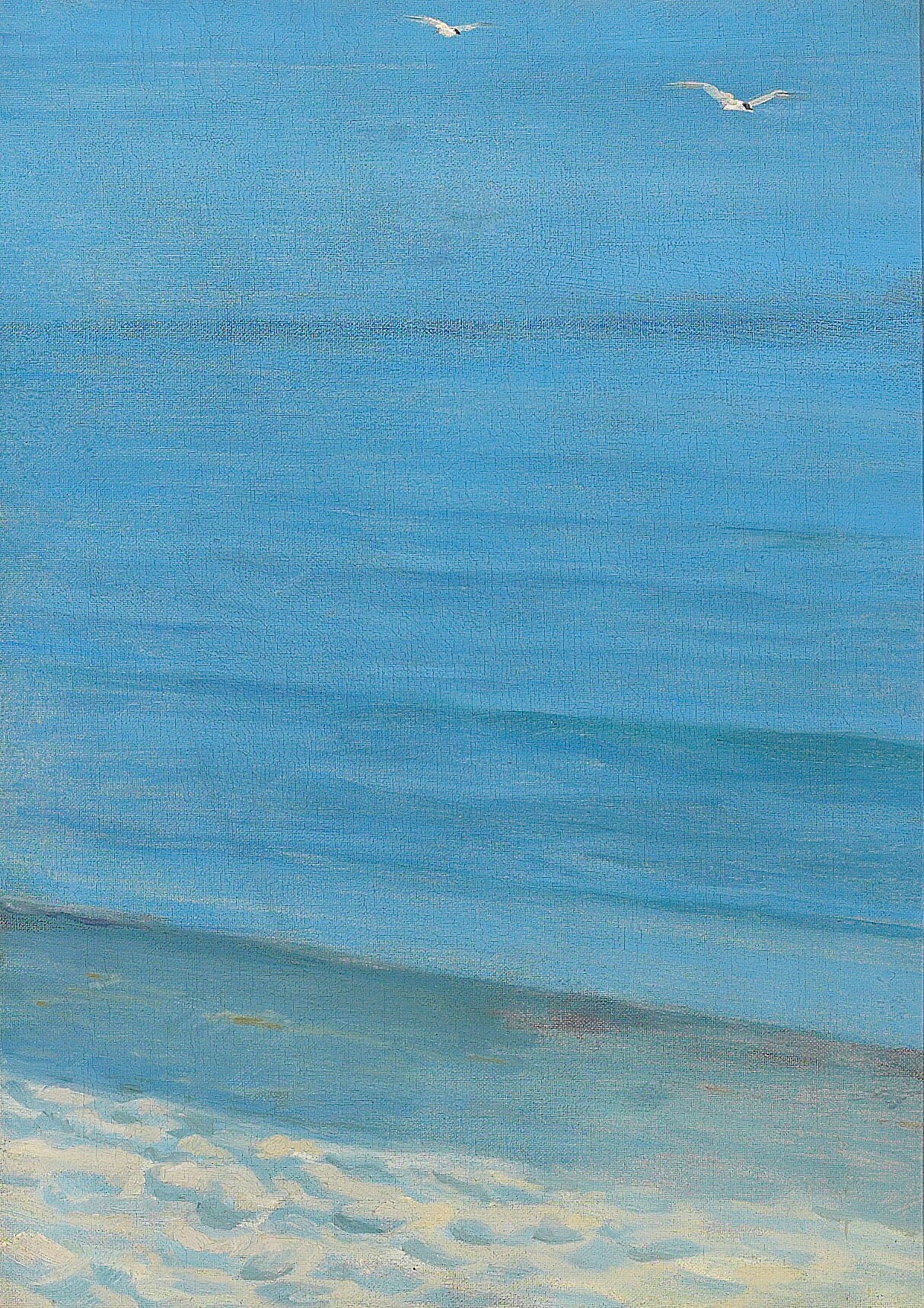 Étude d'une plage - Peder Severin Krøyer