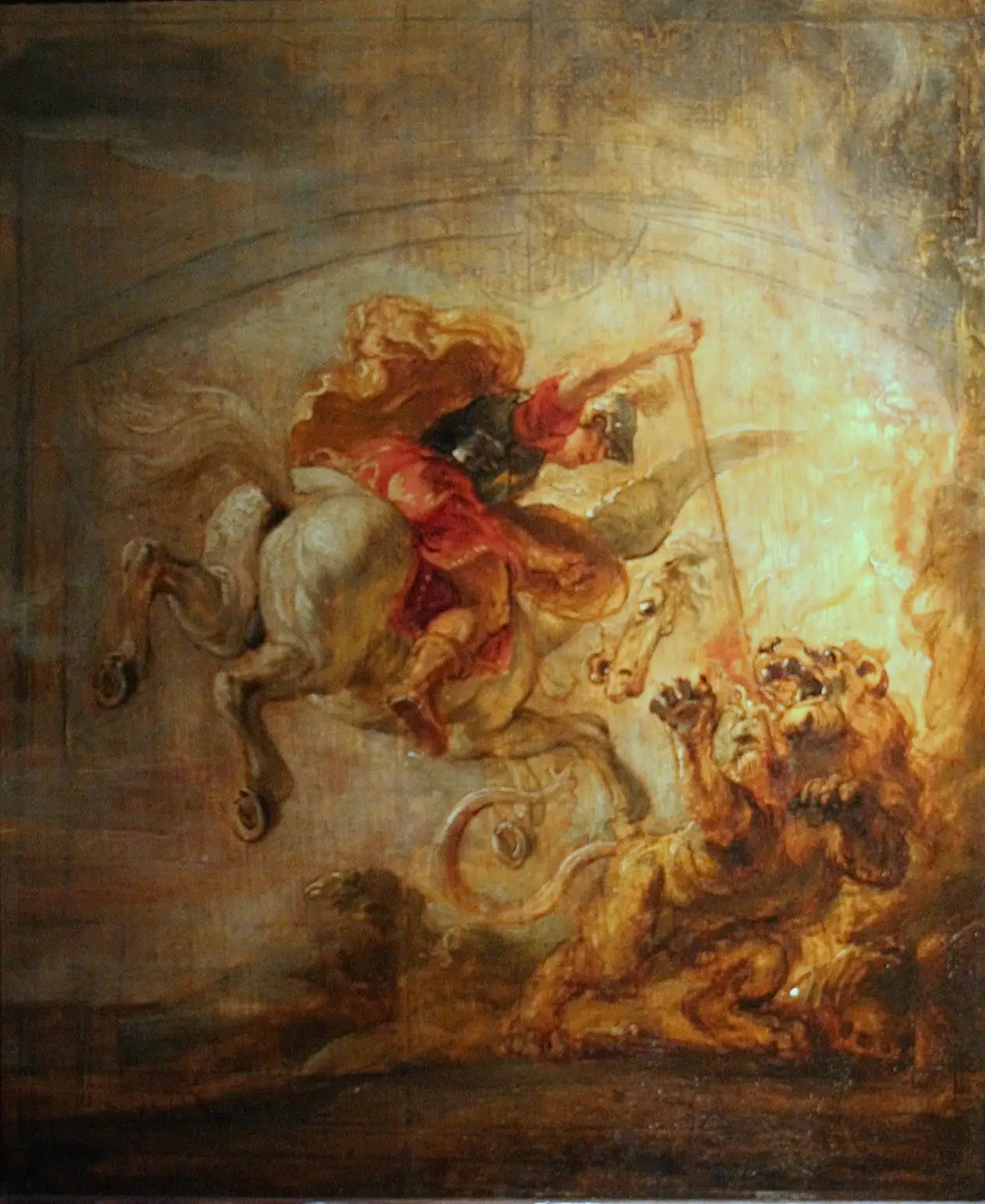 Bellérophon terrassant la Chimère - Peter Paul Rubens - Alpha Reproduction
