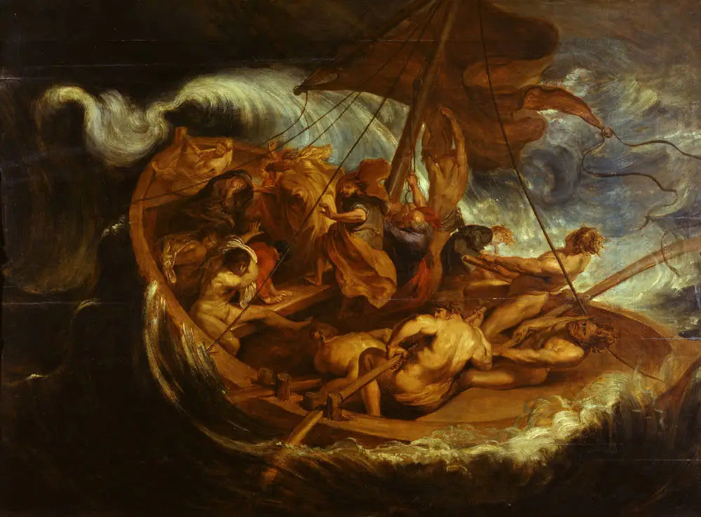 Le Christ sur la mer de Galilée - Peter Paul Rubens - Alpha Reproduction