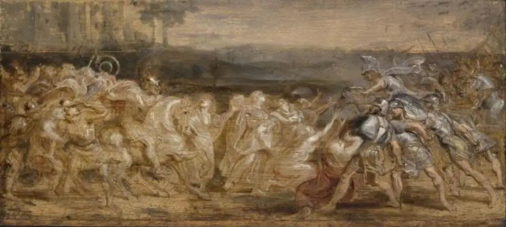 La réconciliation des Romains et des Sabins - Peter Paul Rubens - Alpha Reproduction