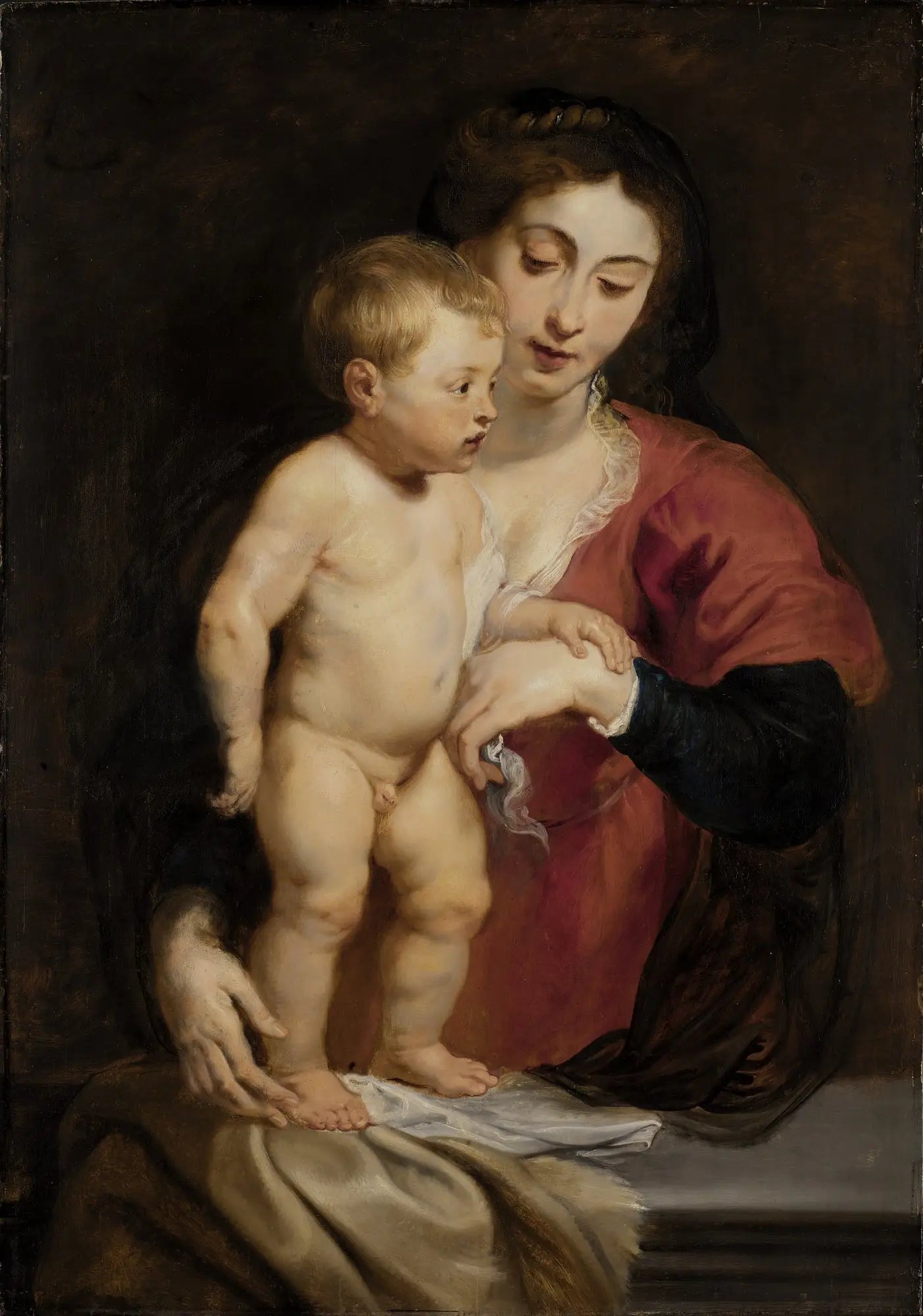 Vierge à l’Enfant - Peter Paul Rubens - Alpha Reproduction