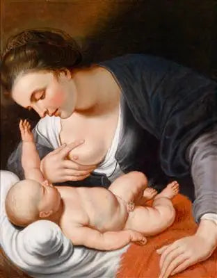 Vierge à l’Enfant allaitant après 1630 - Peter Paul Rubens - Alpha Reproduction