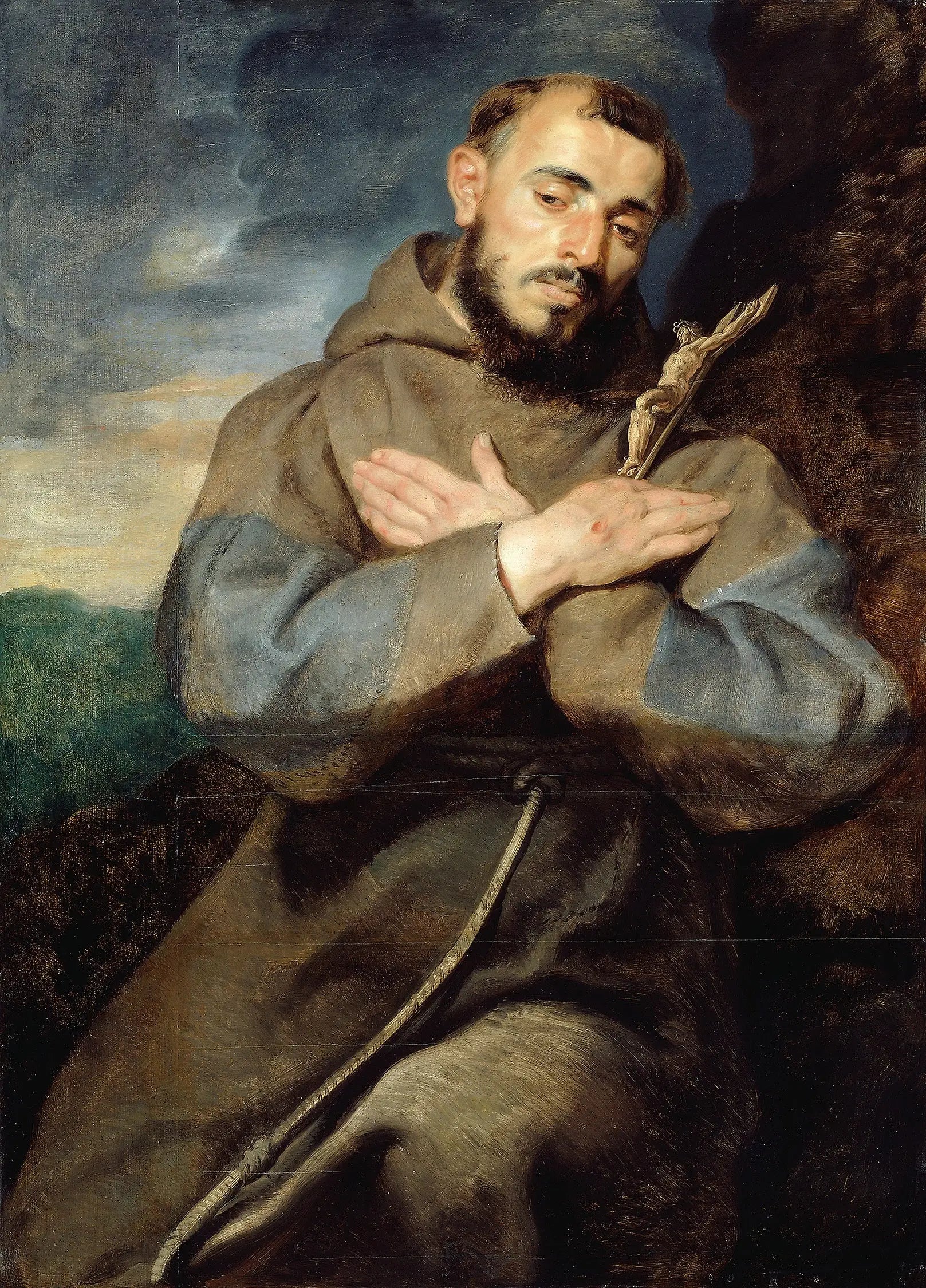 Saint François - Peter Paul Rubens - Alpha Reproduction