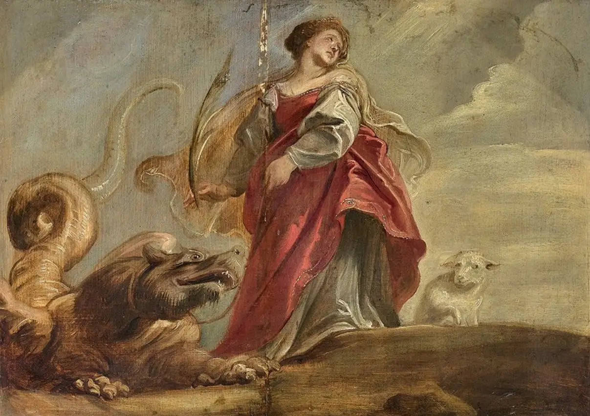 Sainte Marguerite - Peter Paul Rubens - Alpha Reproduction