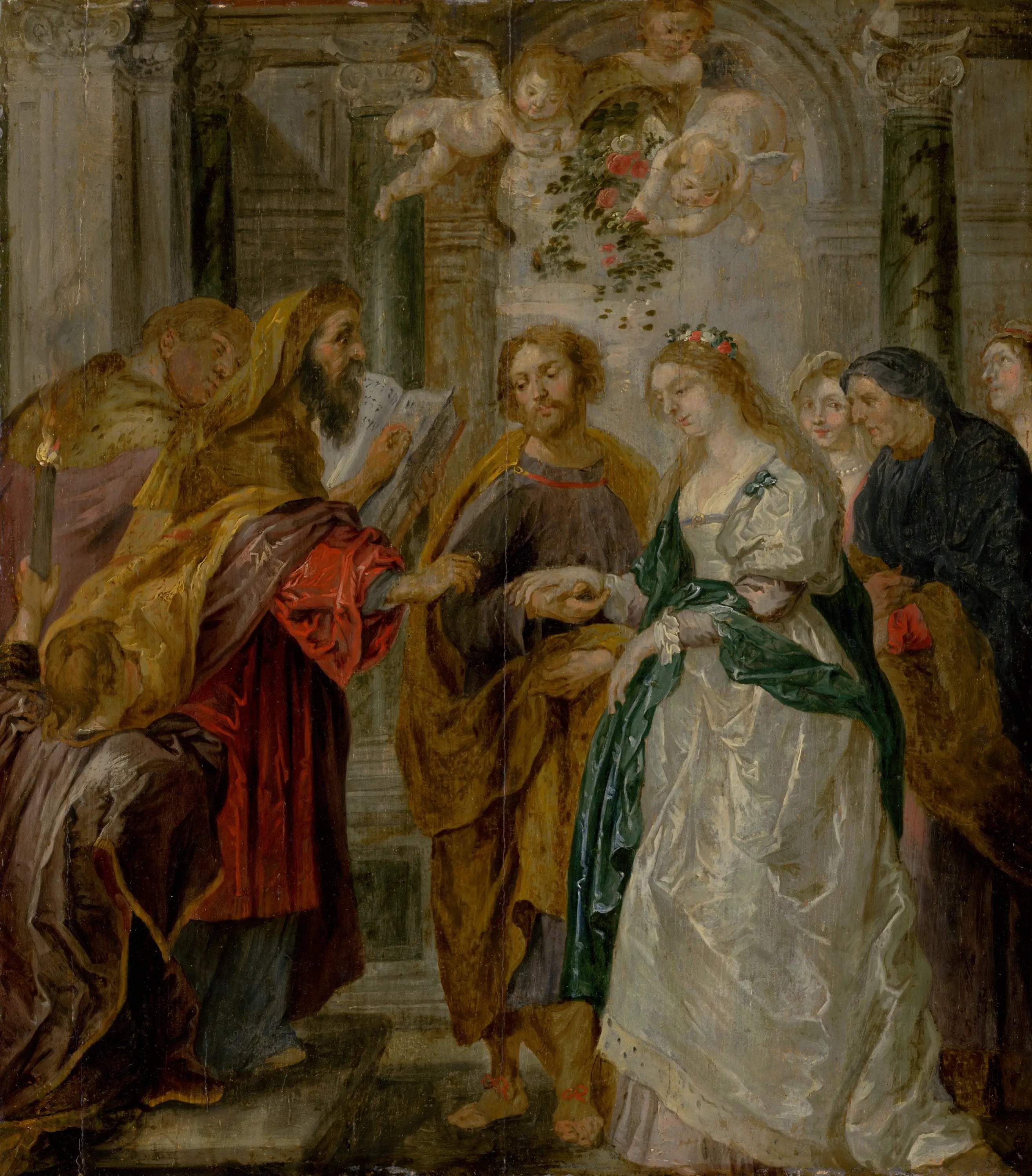 Les fiançailles de la Vierge Marie - Peter Paul Rubens - Alpha Reproduction
