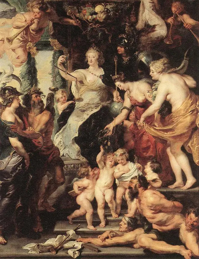 La Félicité de la régence - Peter Paul Rubens - Alpha Reproduction