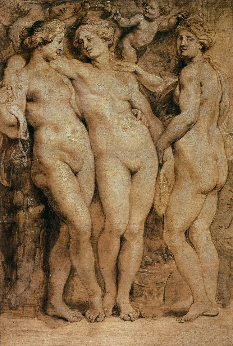 Les Trois Grâces - Peter Paul Rubens - Alpha Reproduction