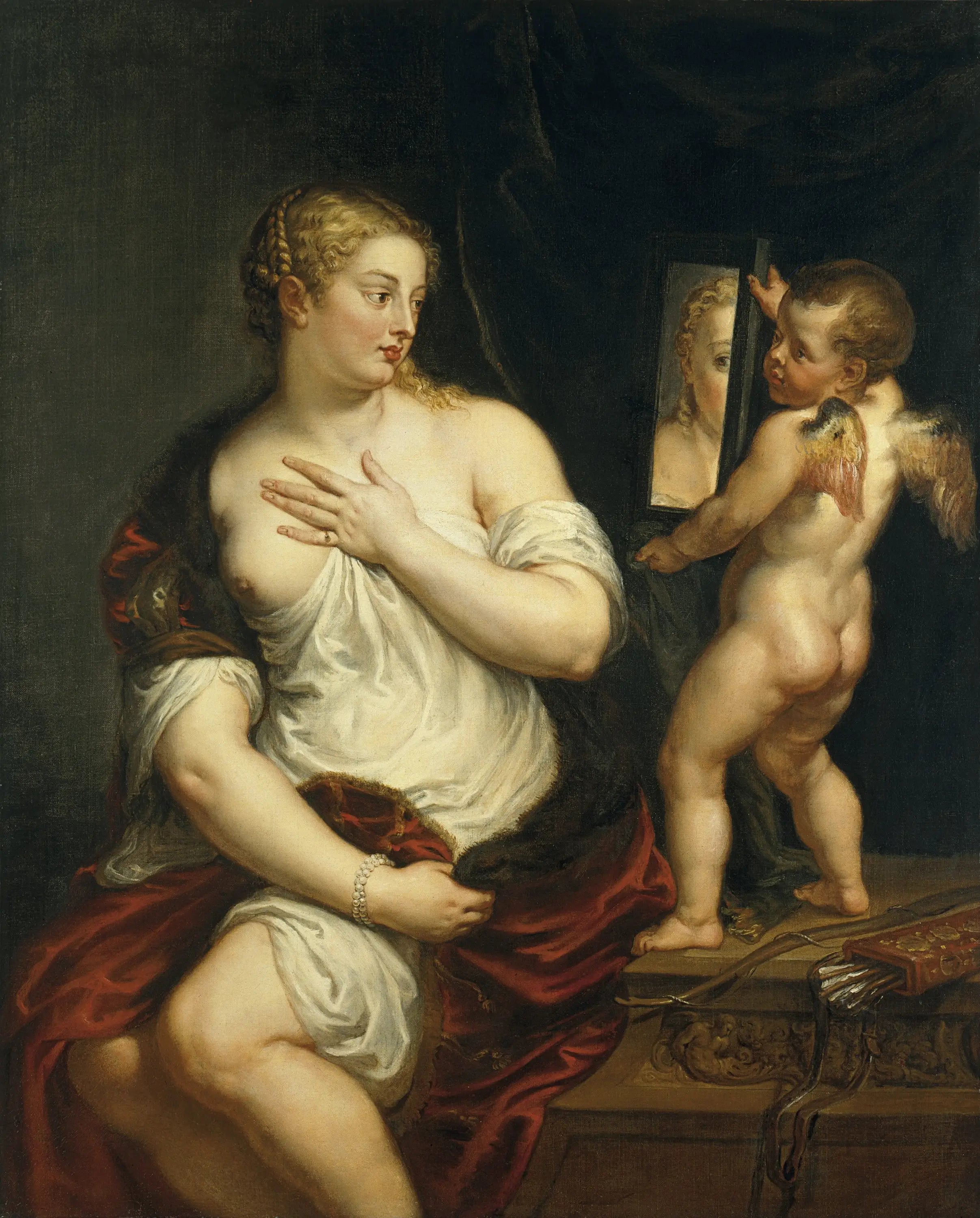 Vénus au miroir - Peter Paul Rubens - Alpha Reproduction