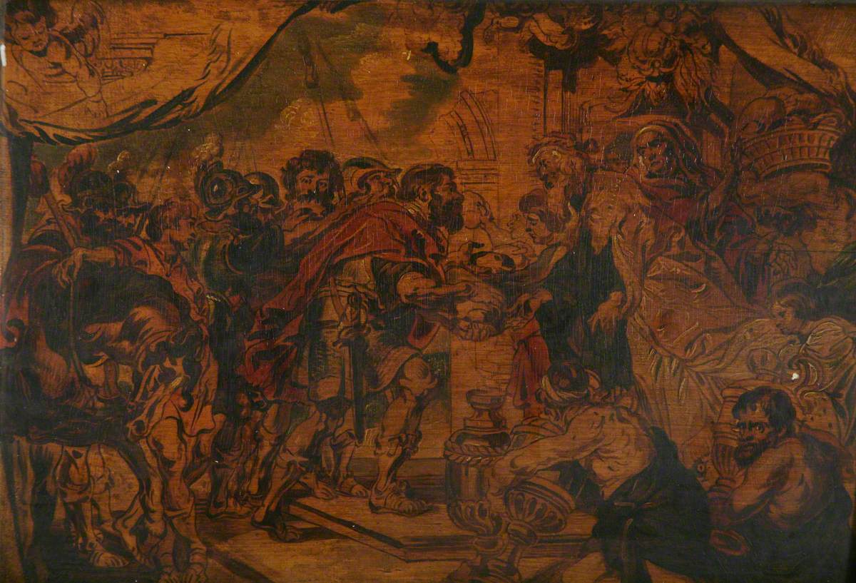 Abraham et Melchisédek - Peter Paul Rubens