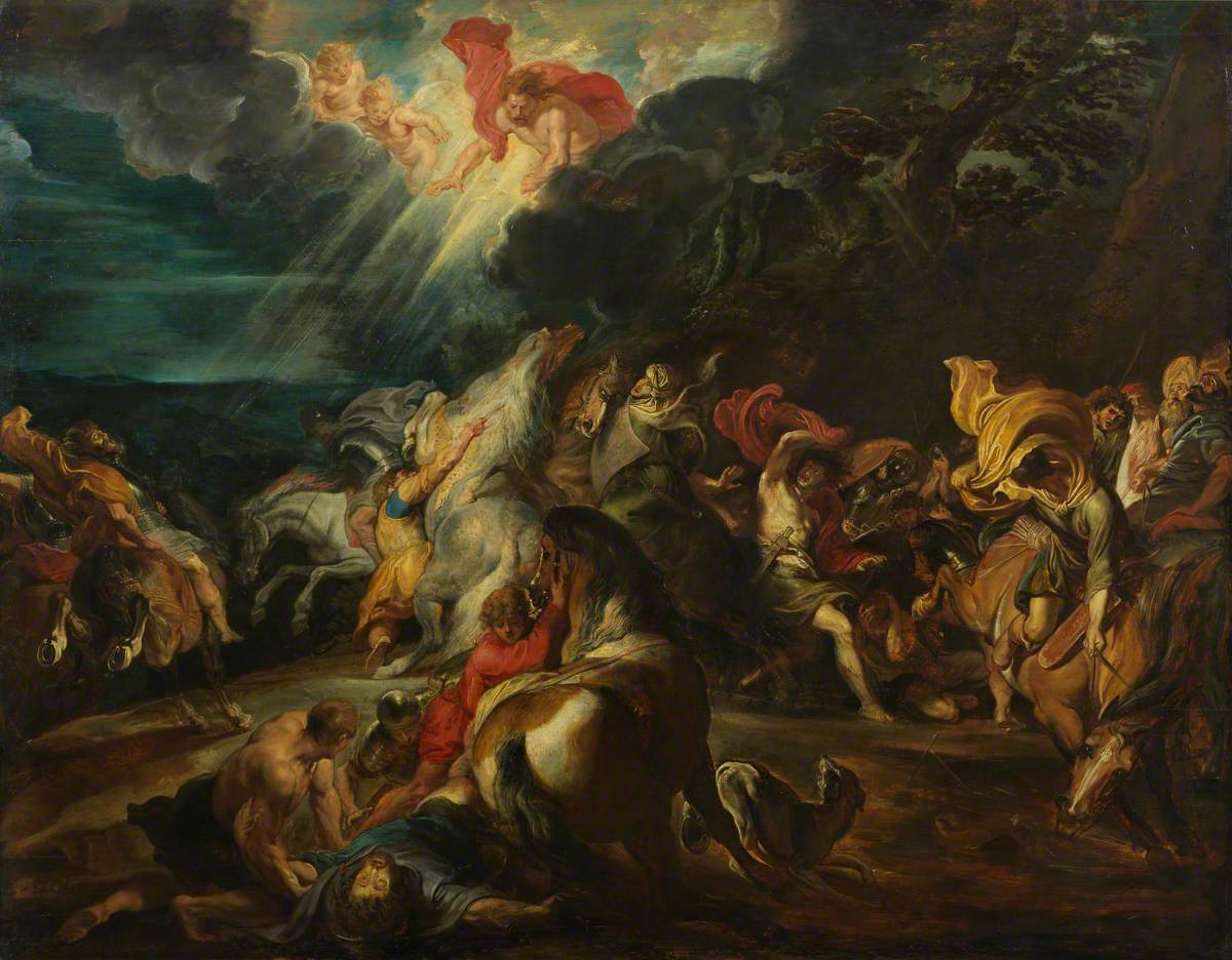 La conversion de saint Paul - Peter Paul Rubens